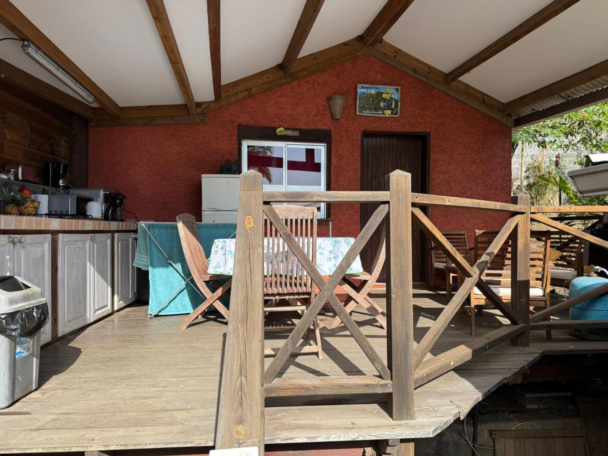 La Bananeraie Apt 35M2 Piscine Jardin Tropical Parking Prive Saint-Leu Extérieur photo